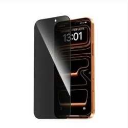 iPhone 17 Pro Tempered Glass Screen Protector by Mocol - Black for Privacy